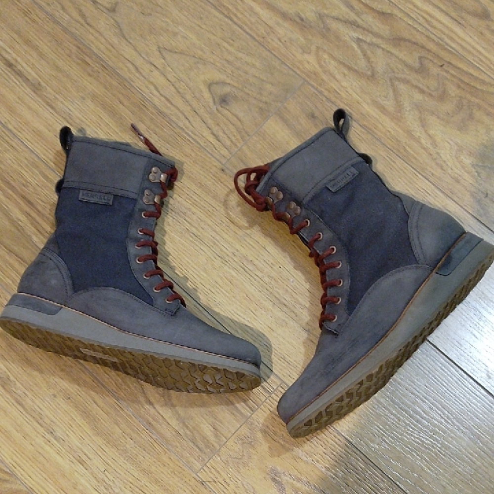 Merrell Roam Peak Polar Leather Waterproof Winter Boots